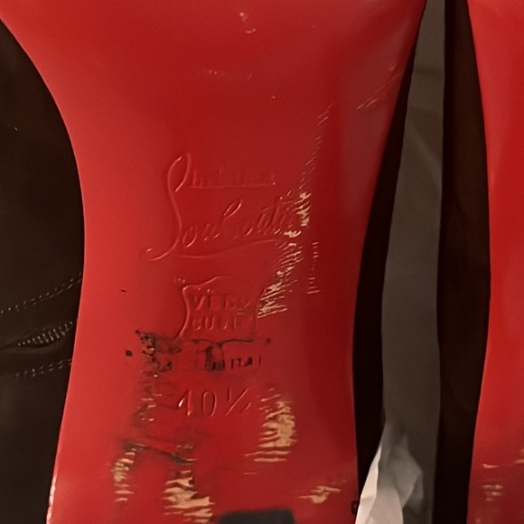 Authenticated Louboutin  booties - Picture 7 of 12